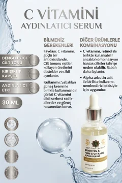 MD Sultan Spa Beauty Leke Karşıtı Aydınlatıcı Vitamin C Serum 30 ml 2