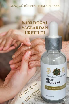 MD Sultan Spa Beauty Cilt Sıkılaştırıcı Düzeltici Doğal Yağ Neck Firming Oil 30 ml 1