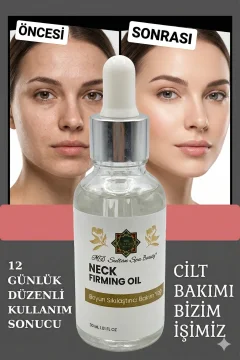 MD Sultan Spa Beauty Cilt Sıkılaştırıcı Düzeltici Doğal Yağ Neck Firming Oil 30 ml 2